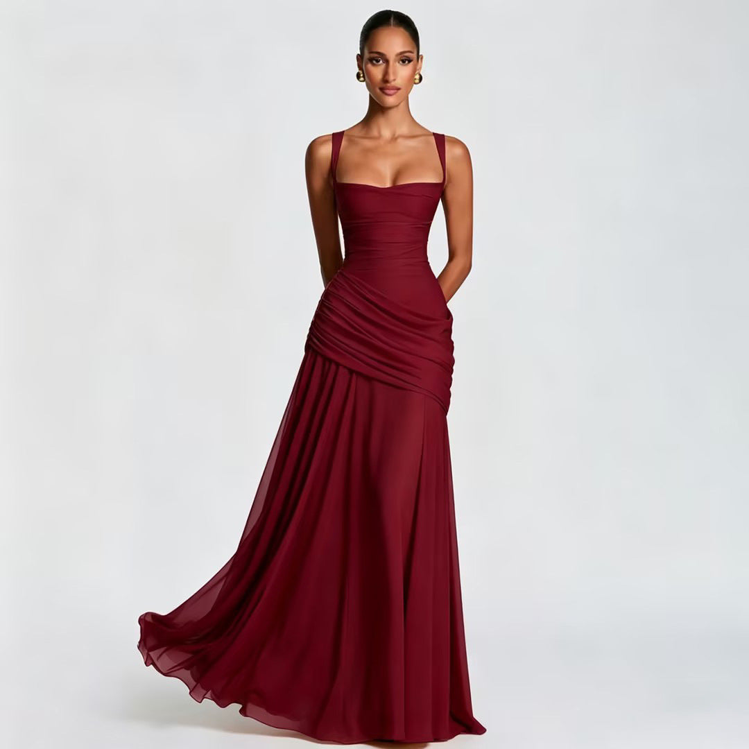 Square Neck Bodycon Dress – Formal & Wedding Guest Dress