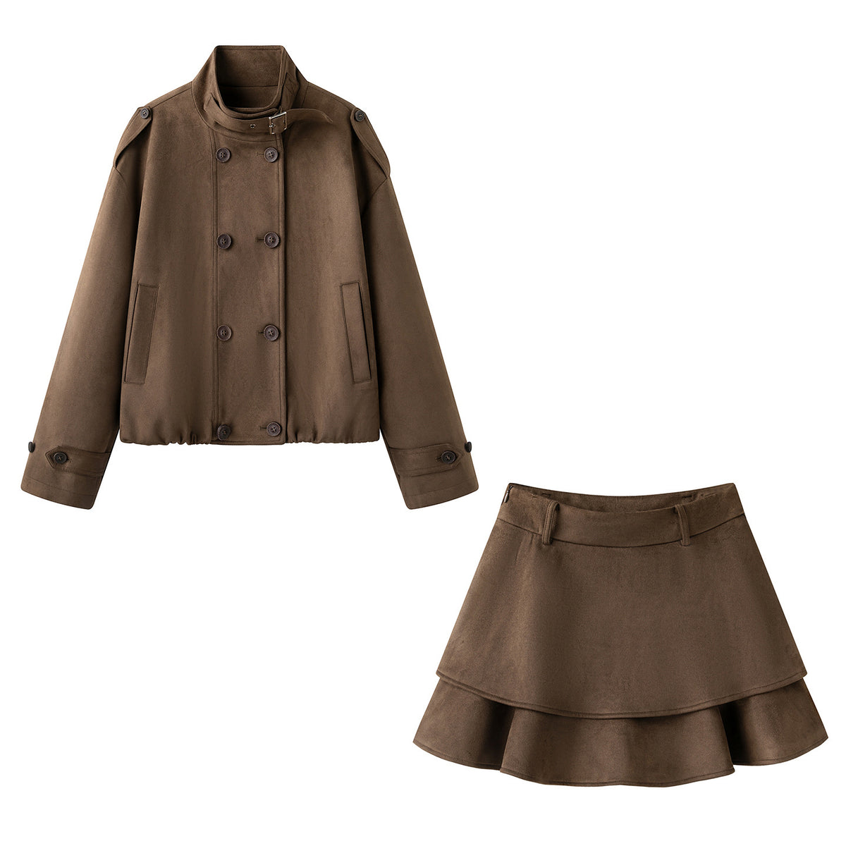 Vintage Style Womens Jacket and Skirt Set