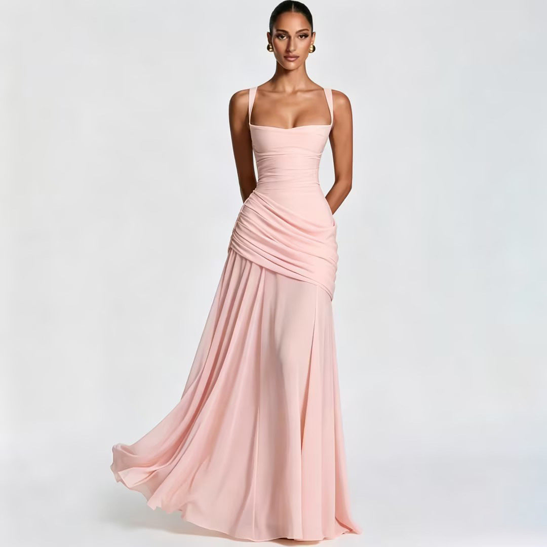 Square Neck Bodycon Dress – Formal & Wedding Guest Dress