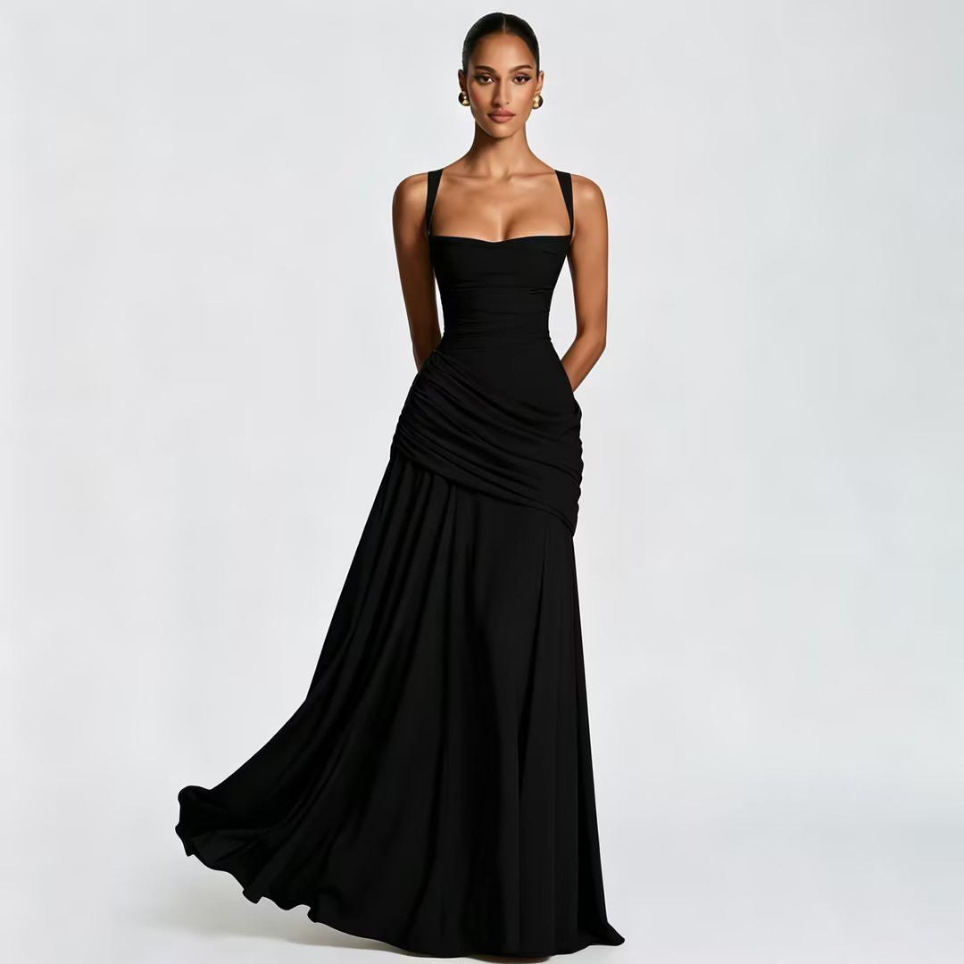 Square Neck Bodycon Dress – Formal & Wedding Guest Dress