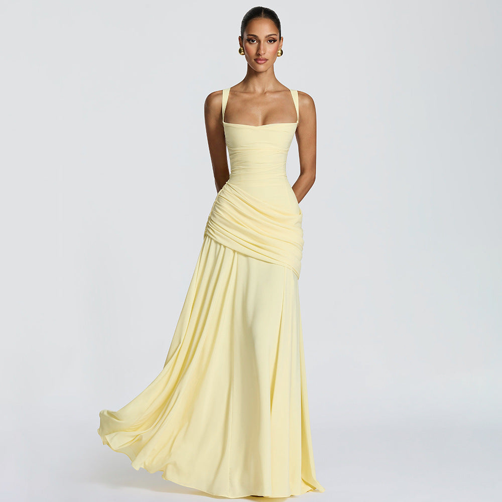 Square Neck Bodycon Dress – Formal & Wedding Guest Dress