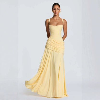 Square Neck Bodycon Dress – Formal & Wedding Guest Dress