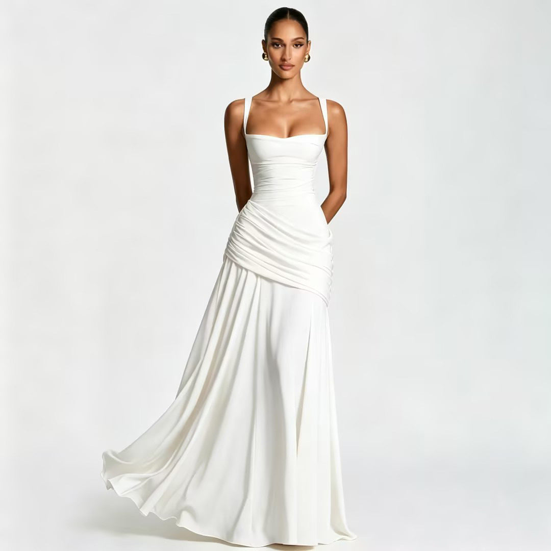Square Neck Bodycon Dress – Formal & Wedding Guest Dress