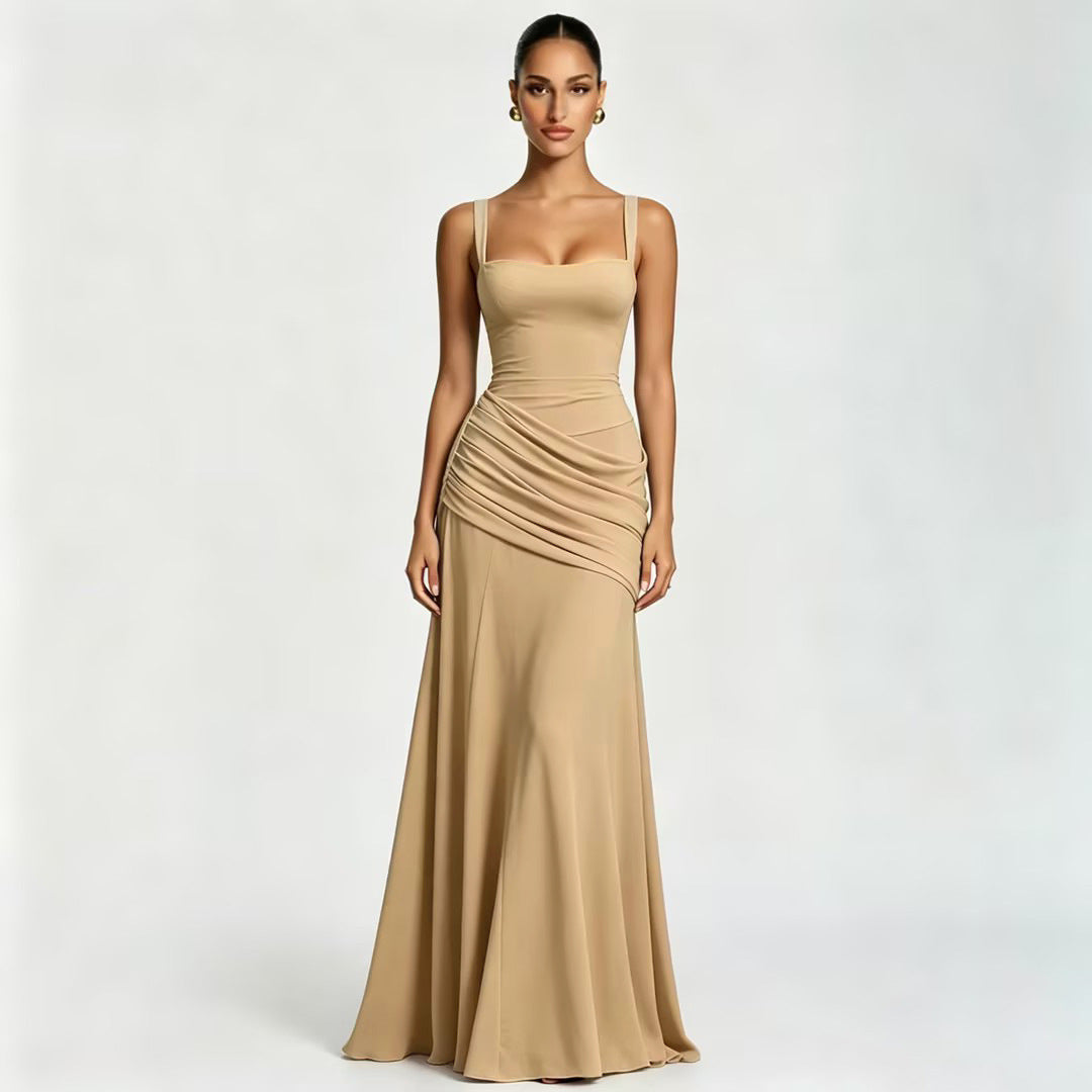 Square Neck Bodycon Dress – Formal & Wedding Guest Dress